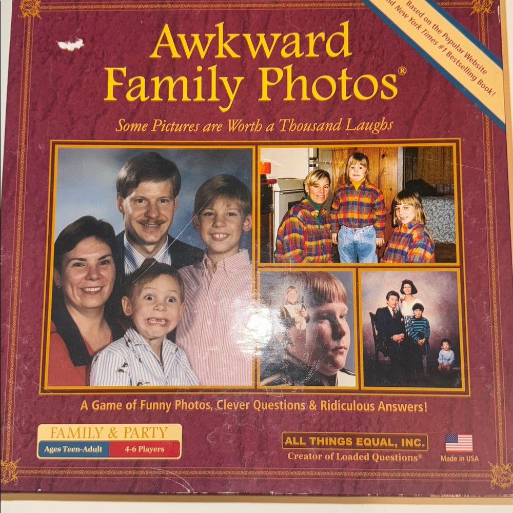 Awkward Family Photos Board Game